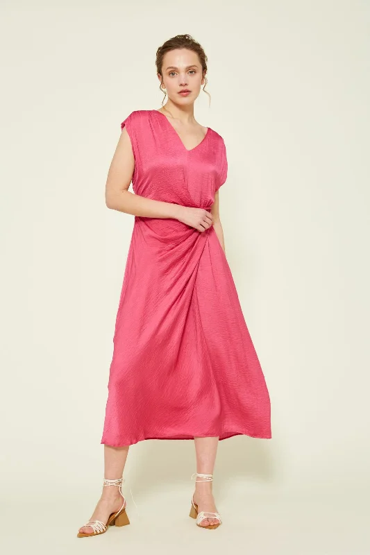 Van-Dos Mille Fushia Dress