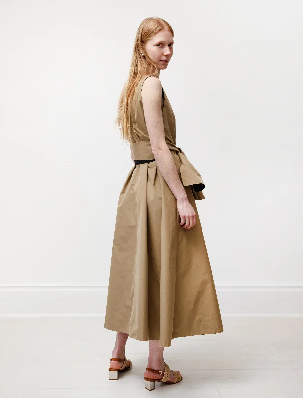 Laver Reversible Dress Black/Camel