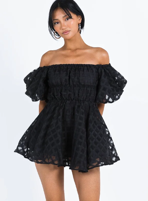 Pascali Mini Dress Black