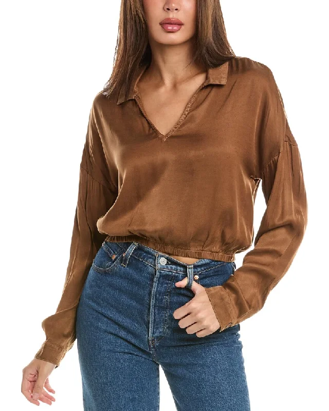 Bella Dahl Collar V-Neck Pullover Formal sweaters