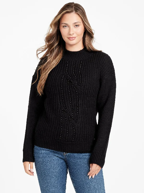 Cecily Pearl Fisherman Sweater Best value sweaters
