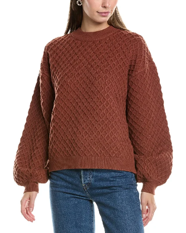 CROSBY by Mollie Burch Miller Honeycomb Sweater Zara sweaters