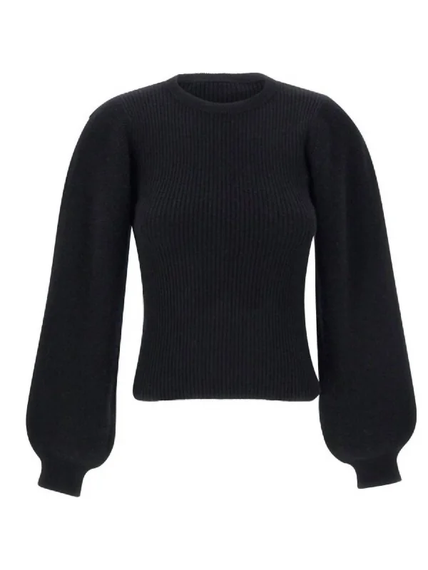 Idaya Sweater In Black Women's fashion sweaters sale