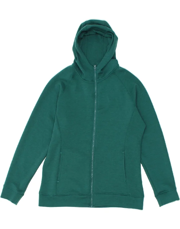 MOUNTAIN WAREHOUSE Womens Zip Hoodie Sweater UK 18 XL Green Polyester Moisture-wicking sweaters MOUNTAIN WAREHOUSE Womens Zip Hoodie Sweater UK 18 XL Green Polyester Moisture-wicking sweaters
