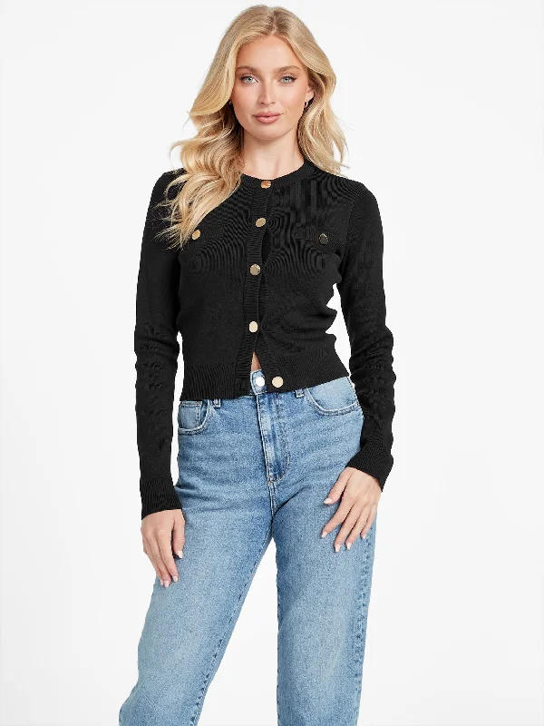 Zulie Crop Cardigan High-end sweaters